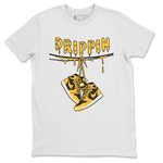 Jordan 1 Pollen Sneaker Match Tees Drippin Sneaker Tees Jordan 1 Pollen Sneaker Release Tees Unisex Shirts