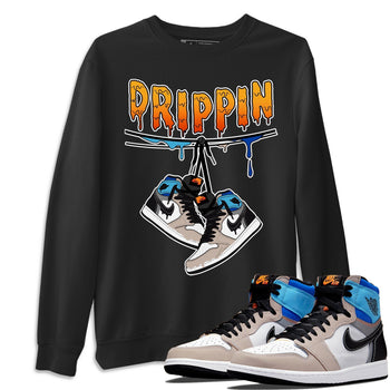 Jordan 1 Prototype Sneaker Match Tees Drippin Sneaker Tees Jordan 1 Prototype Sneaker Release Tees Unisex Shirts