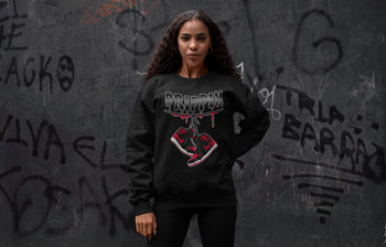 Jordan 1 Bred Patent Sneaker Match Tees Drippin Sneaker Tees Jordan 1 Bred Patent Sneaker Release Tees Unisex Shirts