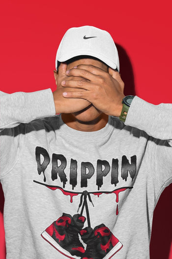 Jordan 1 Bred Patent Sneaker Match Tees Drippin Sneaker Tees Jordan 1 Bred Patent Sneaker Release Tees Unisex Shirts