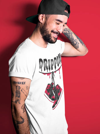 Jordan 1 Bred Patent Sneaker Match Tees Drippin Sneaker Tees Jordan 1 Bred Patent Sneaker Release Tees Unisex Shirts