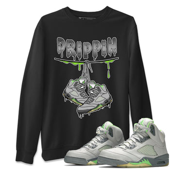Jordan 5 Green Bean Sneaker Match Tees Drippin Sneaker Tees Jordan 5 Green Bean Sneaker Release Tees Unisex Shirts