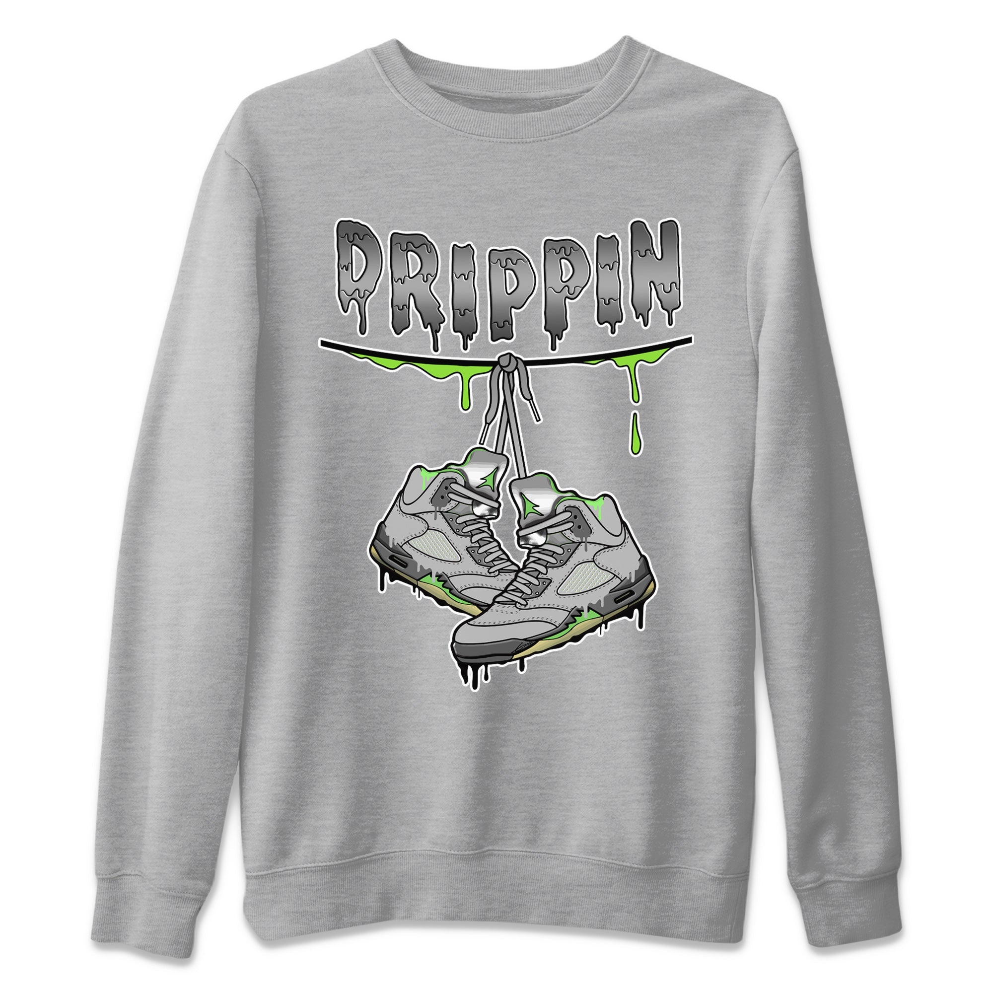 Jordan 5 Green Bean Sneaker Match Tees Drippin Sneaker Tees Jordan 5 Green Bean Sneaker Release Tees Unisex Shirts