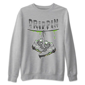 Jordan 5 Green Bean Sneaker Match Tees Drippin Sneaker Tees Jordan 5 Green Bean Sneaker Release Tees Unisex Shirts