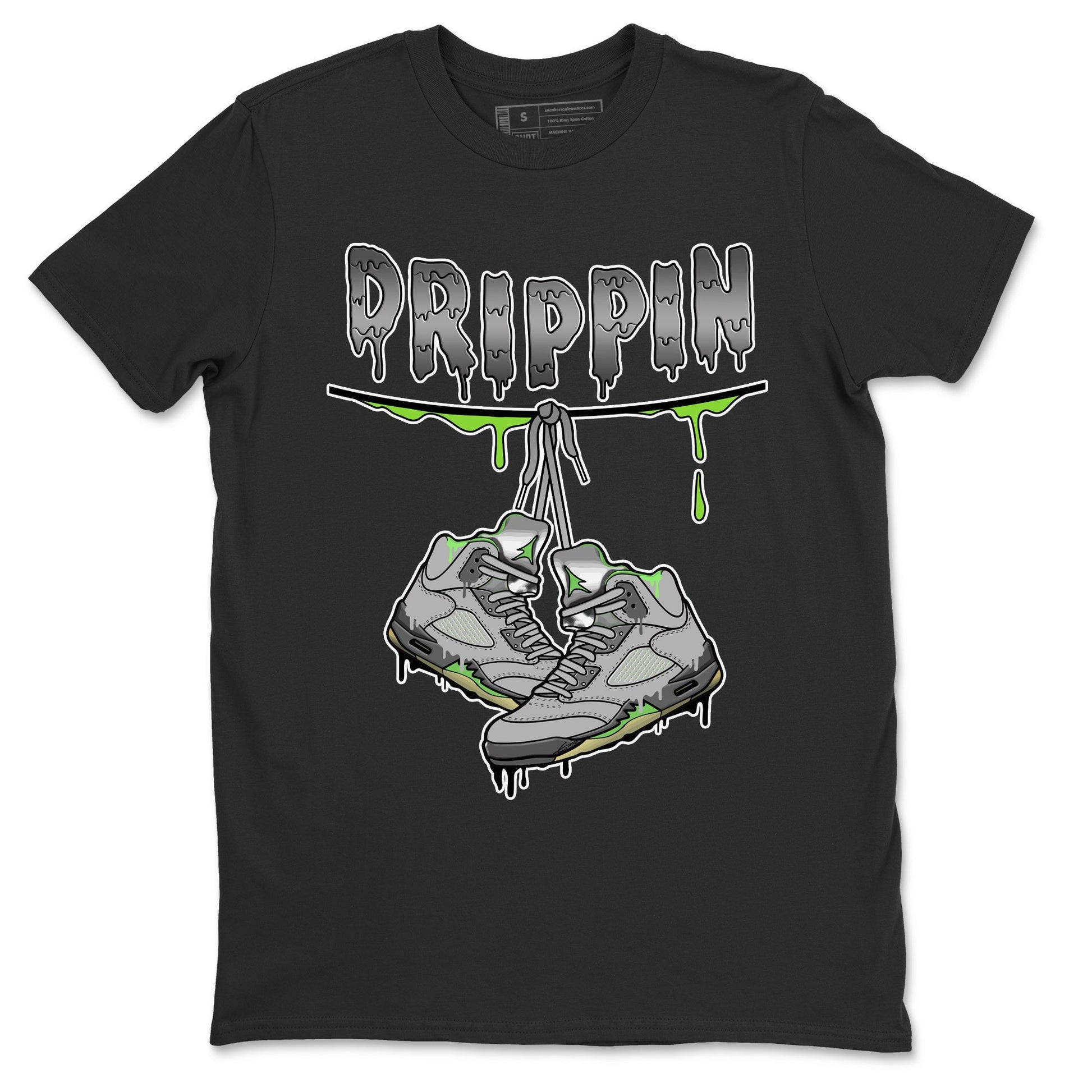 Jordan 5 Green Bean Sneaker Match Tees Drippin Sneaker Tees Jordan 5 Green Bean Sneaker Release Tees Unisex Shirts