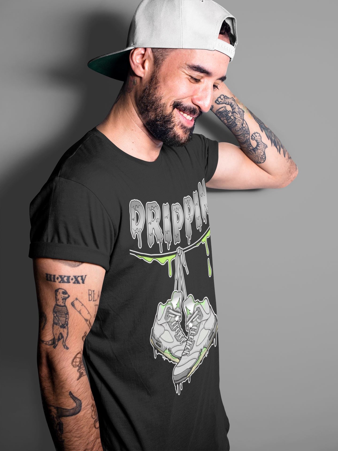 Jordan 5 Green Bean Sneaker Match Tees Drippin Sneaker Tees Jordan 5 Green Bean Sneaker Release Tees Unisex Shirts