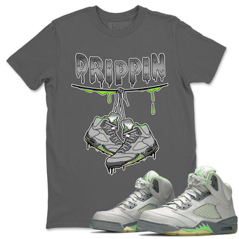 Jordan 5 Green Bean Sneaker Match Tees Drippin Sneaker Tees Jordan 5 Green Bean Sneaker Release Tees Unisex Shirts