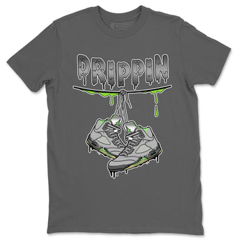 Jordan 5 Green Bean Sneaker Match Tees Drippin Sneaker Tees Jordan 5 Green Bean Sneaker Release Tees Unisex Shirts