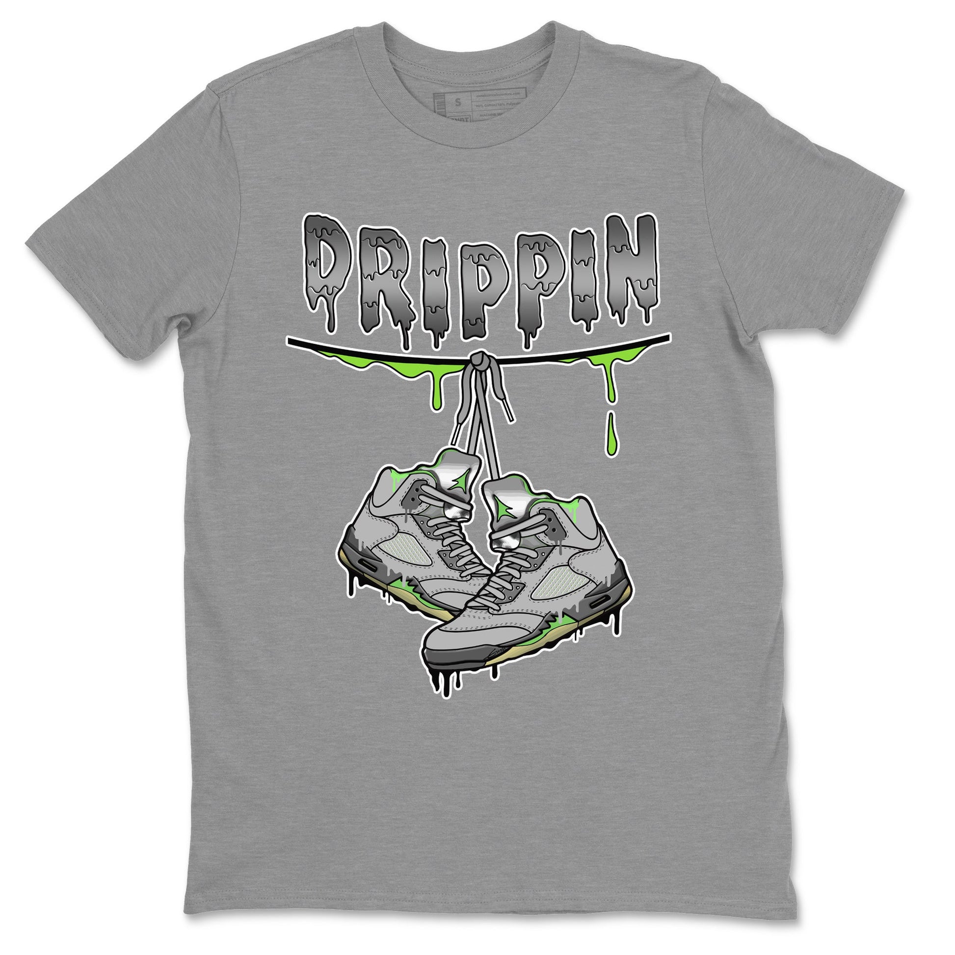 Jordan 5 Green Bean Sneaker Match Tees Drippin Sneaker Tees Jordan 5 Green Bean Sneaker Release Tees Unisex Shirts