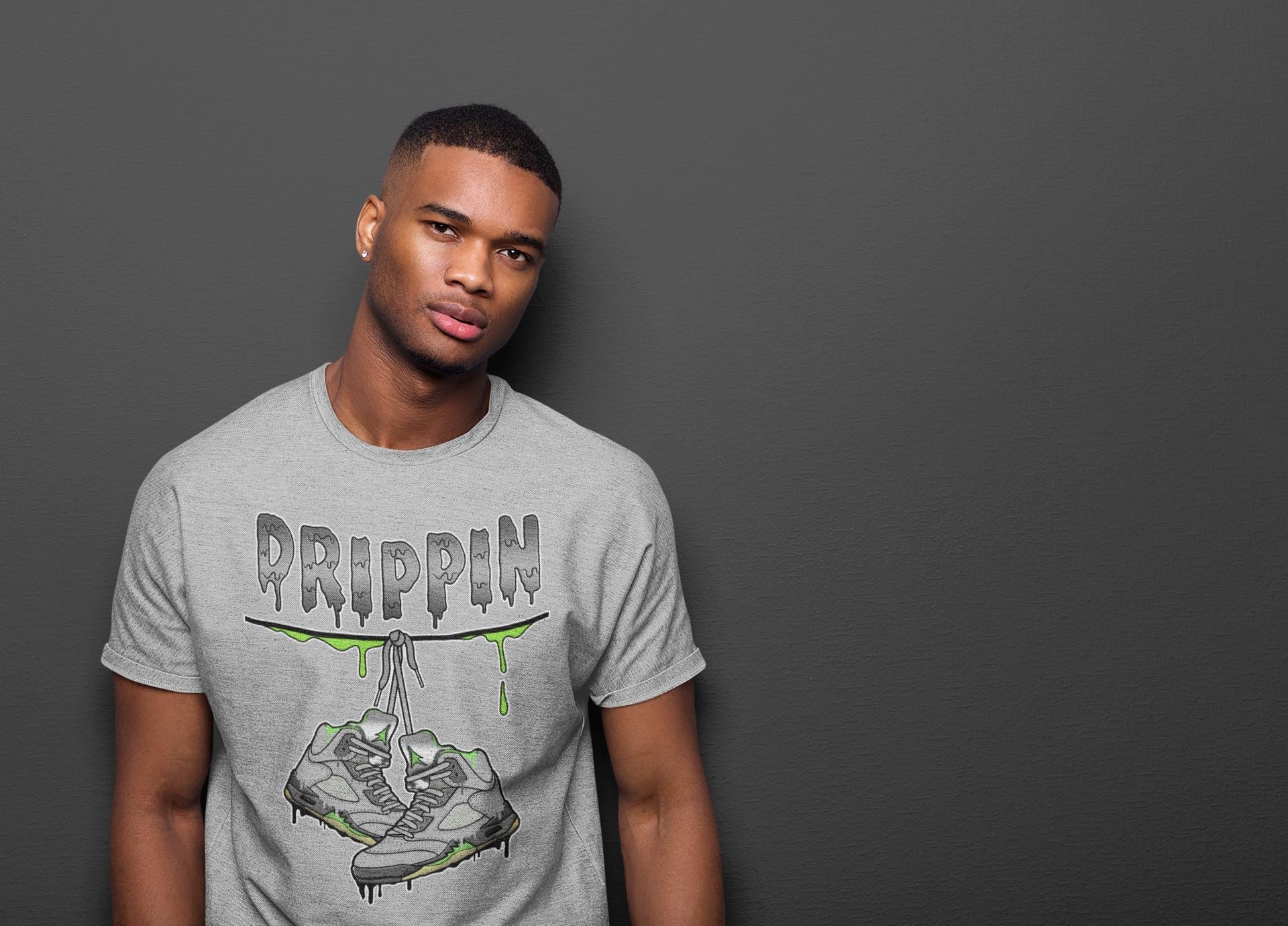 Jordan 5 Green Bean Sneaker Match Tees Drippin Sneaker Tees Jordan 5 Green Bean Sneaker Release Tees Unisex Shirts