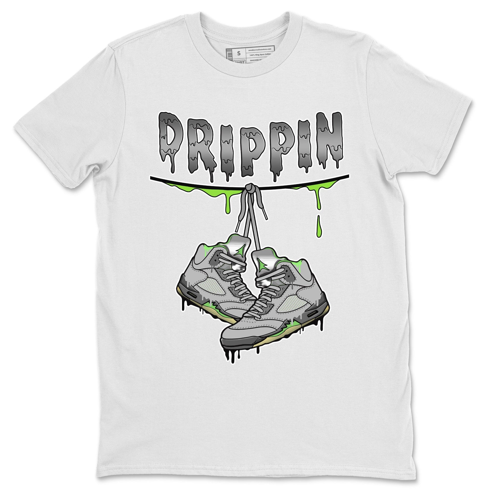 Jordan 5 Green Bean Sneaker Match Tees Drippin Sneaker Tees Jordan 5 Green Bean Sneaker Release Tees Unisex Shirts