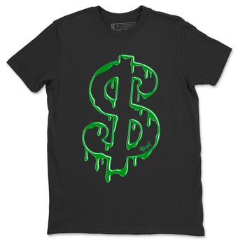 Air Jordan 1 Celtics Sneaker Match Tees Dripping Dollar Sneaker Tees Air Jordan 1 High OG Celtics Sneaker Release Tees Unisex Shirts Black 2