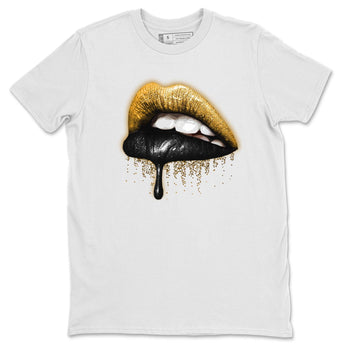 Jordan 1 Pollen Sneaker Match Tees Dripping Lips Sneaker Tees Jordan 1 Pollen Sneaker Release Tees Unisex Shirts