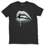 Jordan 1 Seafoam Sneaker Match Tees Dripping Lips Sneaker Tees Jordan 1 Seafoam Sneaker Release Tees Unisex Shirts