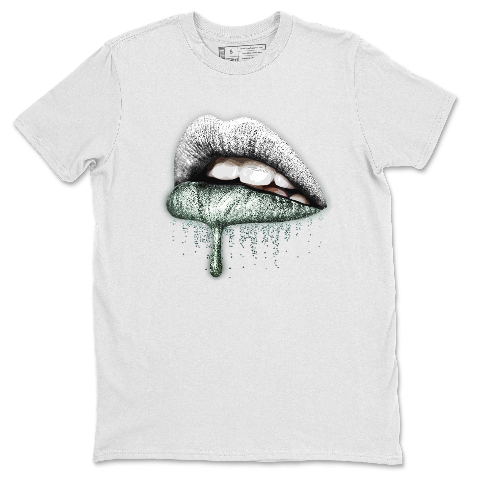 Jordan 1 Seafoam Sneaker Match Tees Dripping Lips Sneaker Tees Jordan 1 Seafoam Sneaker Release Tees Unisex Shirts