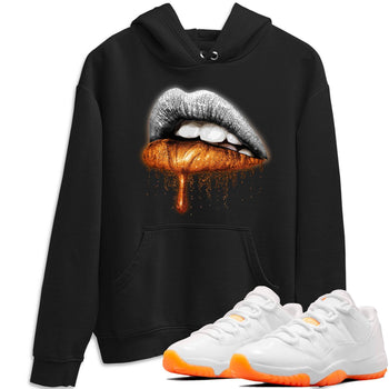 Jordan 11 Citrus Sneaker Match Tees Dripping Lips Sneaker Tees Jordan 11 Citrus Sneaker Release Tees Unisex Shirts