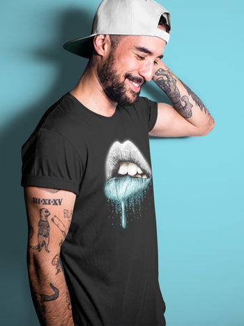 Jordan 11 Legend Blue Sneaker Match Tees Dripping Lips Sneaker Tees Jordan 11 Legend Blue Sneaker Release Tees Unisex Shirts
