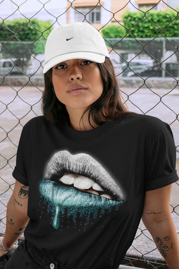 Jordan 11 Legend Blue Sneaker Match Tees Dripping Lips Sneaker Tees Jordan 11 Legend Blue Sneaker Release Tees Unisex Shirts