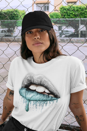 Jordan 11 Legend Blue Sneaker Match Tees Dripping Lips Sneaker Tees Jordan 11 Legend Blue Sneaker Release Tees Unisex Shirts