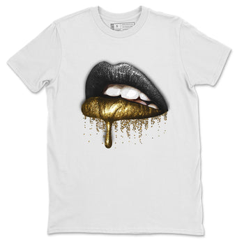 Jordan 12 Black Taxi Sneaker Match Tees Dripping Lips Sneaker Tees Jordan 12 Black Taxi Sneaker Release Tees Unisex Shirts