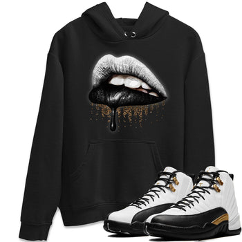 Jordan 12 Royalty Sneaker Match Tees Dripping Lips Sneaker Tees Jordan 12 Royalty Sneaker Release Tees Unisex Shirts