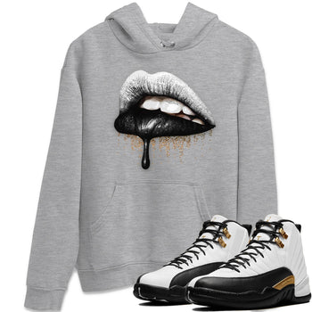 Jordan 12 Royalty Sneaker Match Tees Dripping Lips Sneaker Tees Jordan 12 Royalty Sneaker Release Tees Unisex Shirts