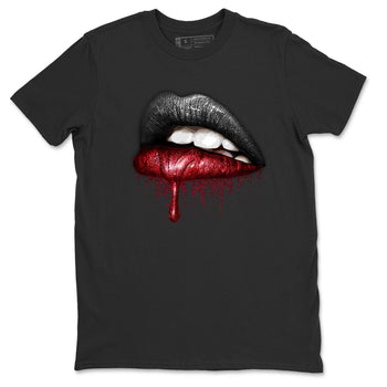 Jordan 12 Super Bowl Sneaker Match Tees Dripping Lips Sneaker Tees Jordan 12 Super Bowl Sneaker Release Tees Unisex Shirts