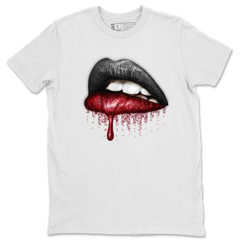 Jordan 12 Super Bowl Sneaker Match Tees Dripping Lips Sneaker Tees Jordan 12 Super Bowl Sneaker Release Tees Unisex Shirts
