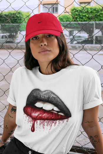 Jordan 12 Super Bowl Sneaker Match Tees Dripping Lips Sneaker Tees Jordan 12 Super Bowl Sneaker Release Tees Unisex Shirts
