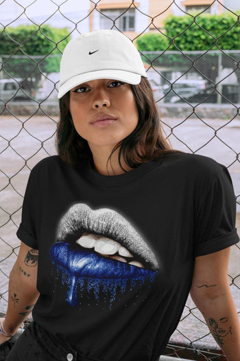 Jordan 3 Racer Blue Sneaker Match Tees Dripping Lips Sneaker Tees Jordan 3 Racer Blue Sneaker Release Tees Unisex Shirts