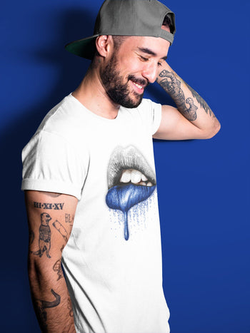 Jordan 3 Racer Blue Sneaker Match Tees Dripping Lips Sneaker Tees Jordan 3 Racer Blue Sneaker Release Tees Unisex Shirts