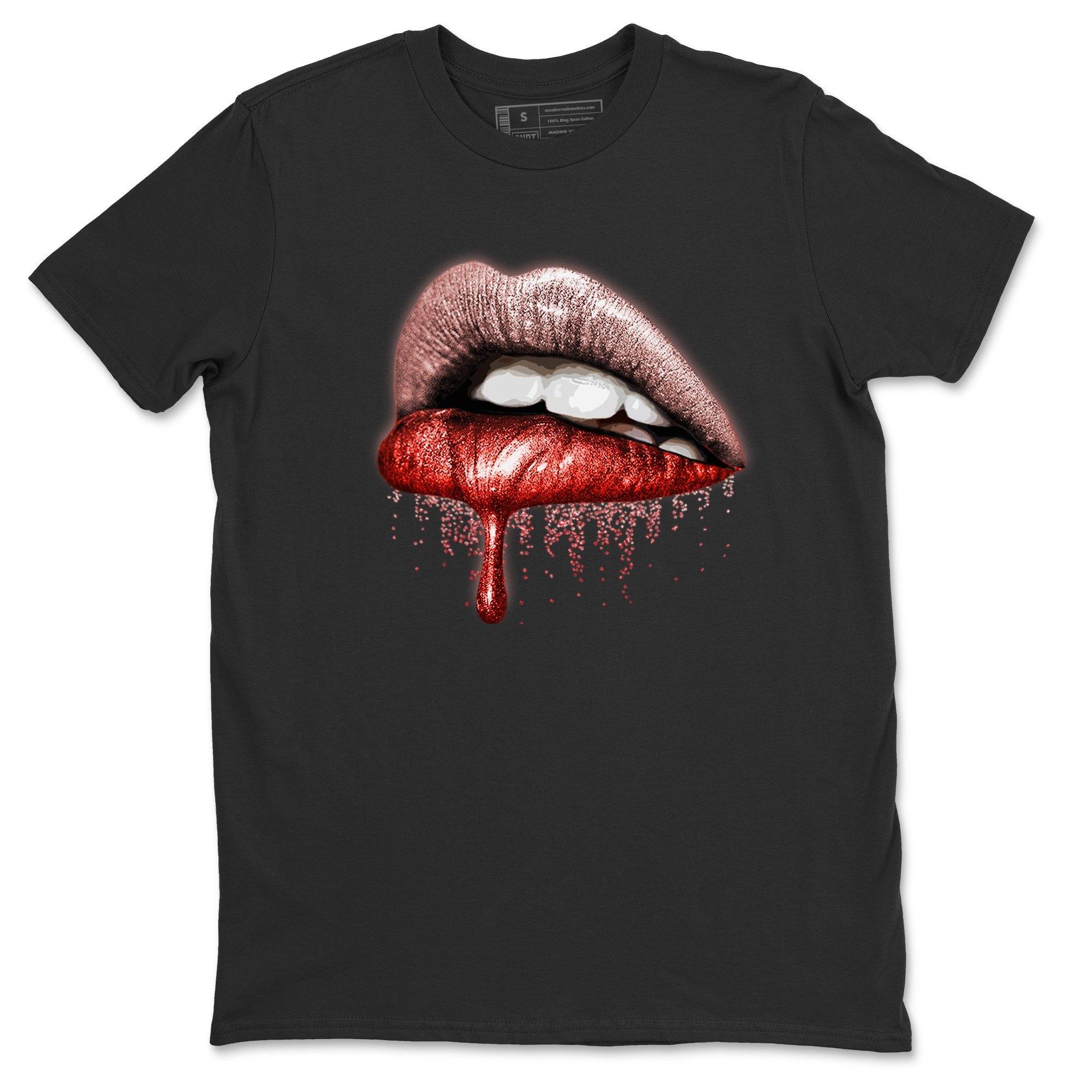 Jordan 3 Rust Pink Sneaker Match Tees Dripping Lips Sneaker Tees Jordan 3 Rust Pink Sneaker Release Tees Unisex Shirts
