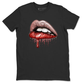 Jordan 3 Rust Pink Sneaker Match Tees Dripping Lips Sneaker Tees Jordan 3 Rust Pink Sneaker Release Tees Unisex Shirts