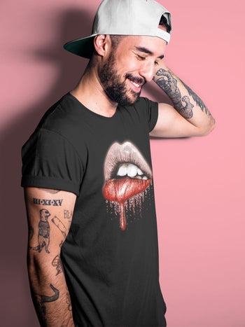 Jordan 3 Rust Pink Sneaker Match Tees Dripping Lips Sneaker Tees Jordan 3 Rust Pink Sneaker Release Tees Unisex Shirts
