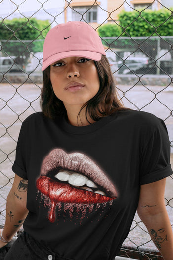 Jordan 3 Rust Pink Sneaker Match Tees Dripping Lips Sneaker Tees Jordan 3 Rust Pink Sneaker Release Tees Unisex Shirts