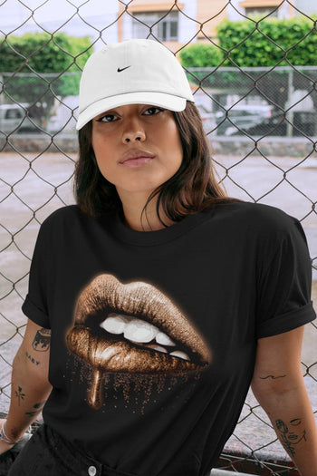 Jordan 4 Shimmer Sneaker Match Tees Dripping Lips Sneaker Tees Jordan 4 Shimmer Sneaker Release Tees Unisex Shirts