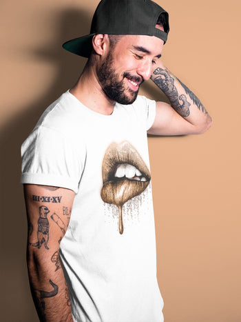 Jordan 4 Shimmer Sneaker Match Tees Dripping Lips Sneaker Tees Jordan 4 Shimmer Sneaker Release Tees Unisex Shirts