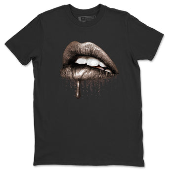 Jordan 4 Taupe Haze Sneaker Match Tees Dripping Lips Sneaker Tees Jordan 4 Taupe Haze Sneaker Release Tees Unisex Shirts