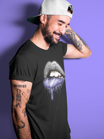 Jordan 7 Flint Sneaker Match Tees Dripping Lips Sneaker Tees Jordan 7 Flint Sneaker Release Tees Unisex Shirts