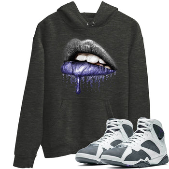 Jordan 7 Flint Sneaker Match Tees Dripping Lips Sneaker Tees Jordan 7 Flint Sneaker Release Tees Unisex Shirts