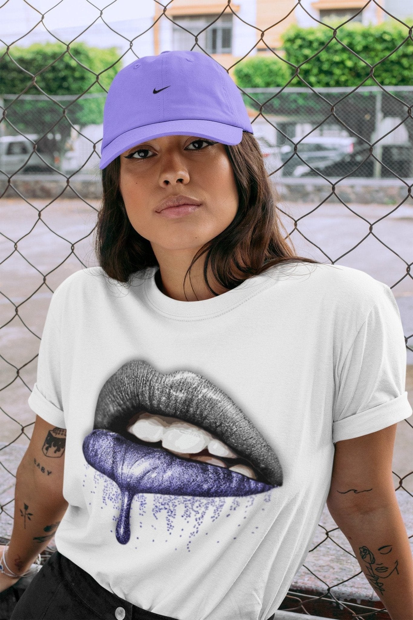 Jordan 7 Flint Sneaker Match Tees Dripping Lips Sneaker Tees Jordan 7 Flint Sneaker Release Tees Unisex Shirts