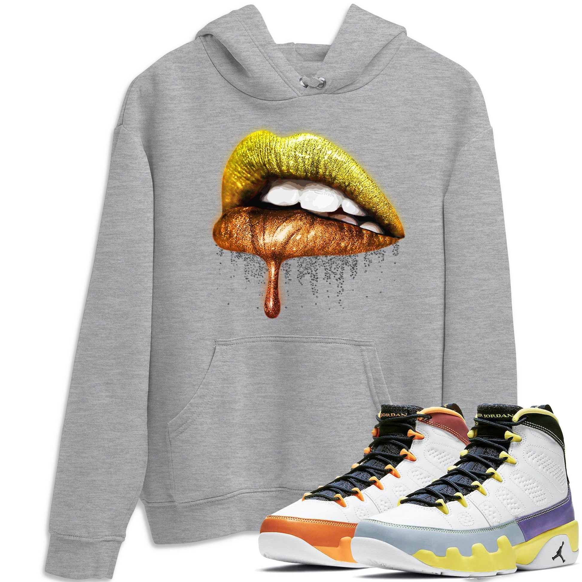 Jordan 9 Change The World Sneaker Match Tees Dripping Lips Sneaker Tees Jordan 9 Change The World Sneaker Release Tees Unisex Shirts