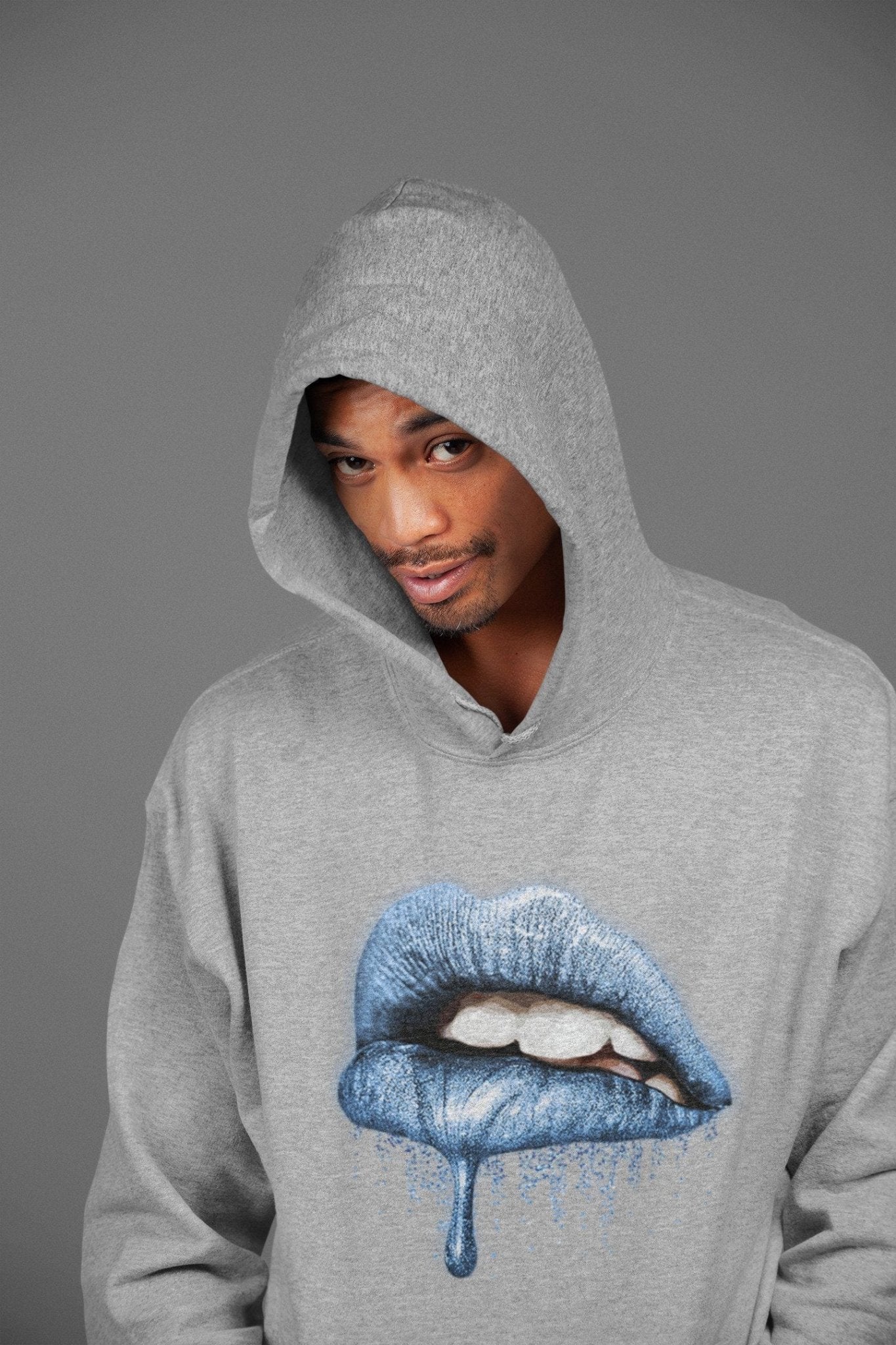 Jordan 1 University Blue Sneaker Match Tees Dripping Lips Sneaker Tees Jordan 1 University Blue Sneaker Release Tees Unisex Shirts