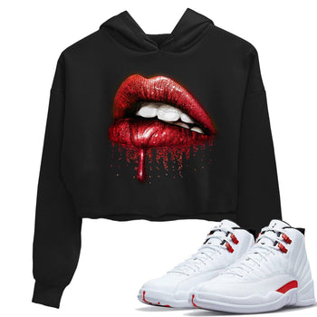 Jordan 12 Twist Sneaker Match Tees Dripping Lips Sneaker Tees Jordan 12 Twist Sneaker Release Tees Women's Shirts