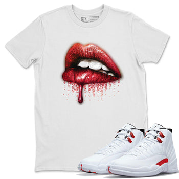 Jordan 12 Twist Sneaker Match Tees Dripping Lips Sneaker Tees Jordan 12 Twist Sneaker Release Tees Unisex Shirts