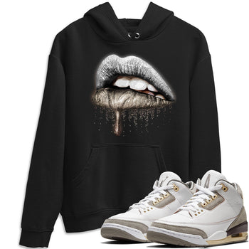 Jordan 3 A Ma Maniere Sneaker Match Tees Dripping Lips Sneaker Tees Jordan 3 A Ma Maniere Sneaker Release Tees Unisex Shirts
