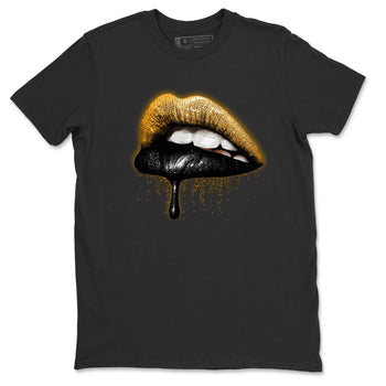 Dunk Championship Goldenrod Sneaker Match Tees Dripping Lips Sneaker Tees Dunk Championship Goldenrod Sneaker Release Tees Unisex Shirts