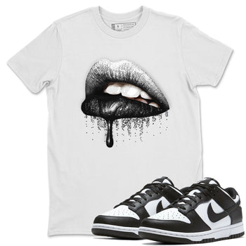 Dunk Panda Sneaker Match Tees Dripping Lips Sneaker Tees Dunk Panda Sneaker Release Tees Unisex Shirts