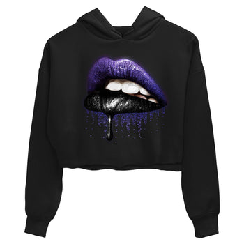 Jordan 13 Court Purple Sneaker Match Tees Dripping Lips Sneaker Tees Jordan 13 Court Purple Sneaker Release Tees Women's Shirts