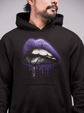 Jordan 13 Court Purple Sneaker Match Tees Dripping Lips Sneaker Tees Jordan 13 Court Purple Sneaker Release Tees Unisex Shirts